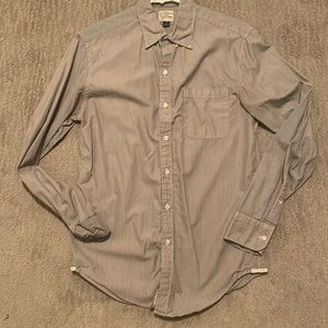 J Crew striped casual button down